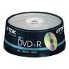 Диск DVD+R 4.7Gb,  TDK  16x cake 25 (t19443)