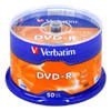 Диск DVD-R 4.7Gb,  Verbatim  16x cake 50 (43548)
