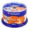 Диск DVD-R 4.7Gb,  Verbatim  16x Printable cake 50 (43533)