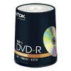 Диск DVD-R 4.7Gb,  TDK  16x cake100 (t19479)
