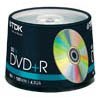 Диск DVD+R 4.7Gb,  TDK  16x cake 50 (t19444)