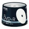 Диск DVD+R 4.7Gb, TDK  16x Printable cake 50 (t19919)