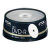 Диск DVD-R 4.7Gb,  TDK  16x Printable cake 25 (t19838)