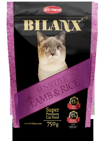 Bilanx Sensitive супер премиум корм для кошек