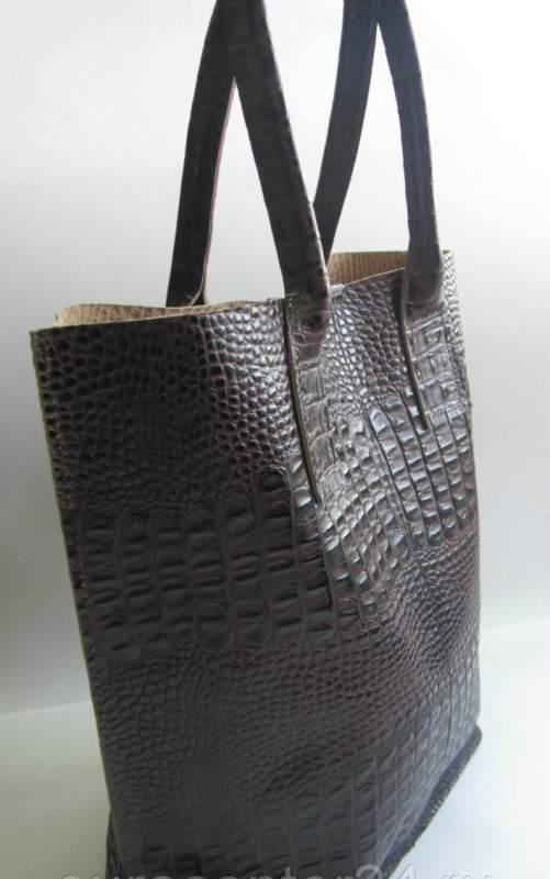 Большая бордовая сумка женская из натуральной кожи М 260