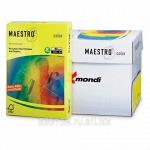 Бумага Maestro color А4, 80 г/м2, 500 л., интенсив ярко-желтый IG50