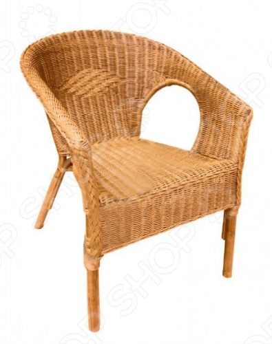 Кресло плетеное из натурального ротанга
