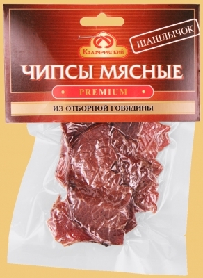 Чипсы мясные из отборной говядины