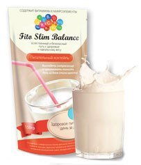 Протеиновый коктейль Fito Slim Balance для похудения без сахара 54468384