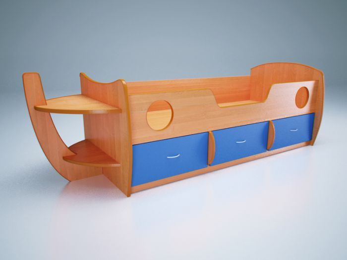 Детская Кровать Умка-Лодка