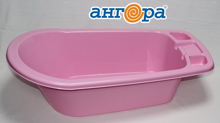 Ванночка детская розовая 5 (Ангора)