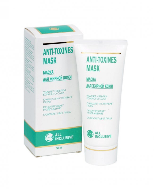 Маска для жирной кожи anti-toxines mask All Inclusive