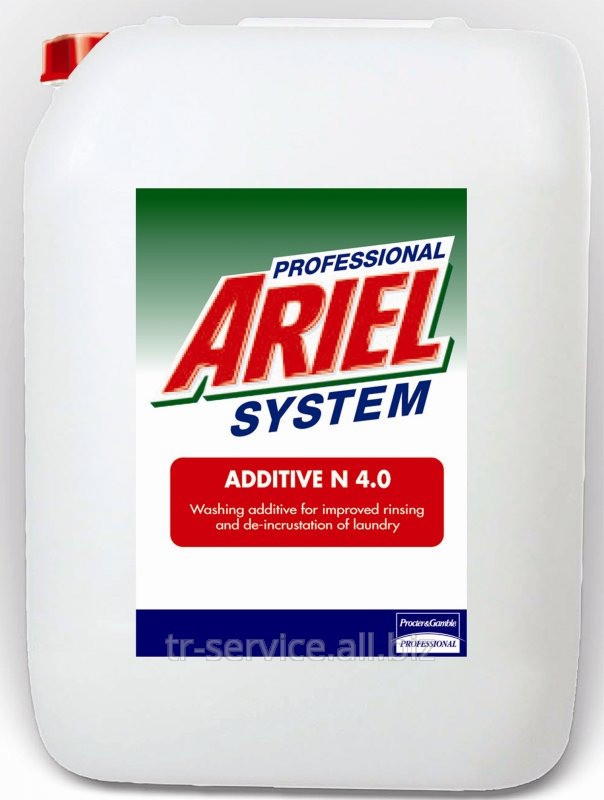 Ariel Additive Super N 4.0 Добавка для вывода минеральных солей и снижения щелочности выстиранного белья  - канистра, 20 л