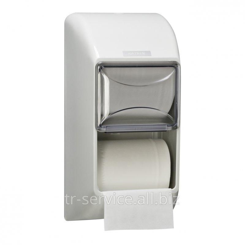 Диспенсер для 2-х стандартных рулонов туалетной бумаги, линия 