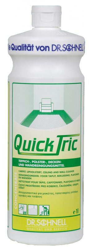 QUICK TRICK Низкопенный очиститель ковров и мягкой мебели - 12 шт/уп