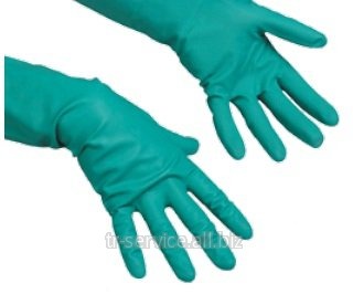Универсальные резиновые перчатки, в ассортименте - 10 шт/уп, 5 уп/кор