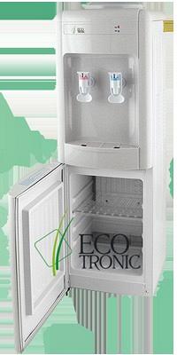 Напольный кулер для воды с холодильником Ecotronic H2-LF