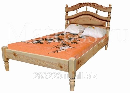 Кровать Кармелита с резьбой