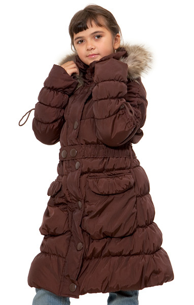 Пальто зимнее для девочки модель 428/928