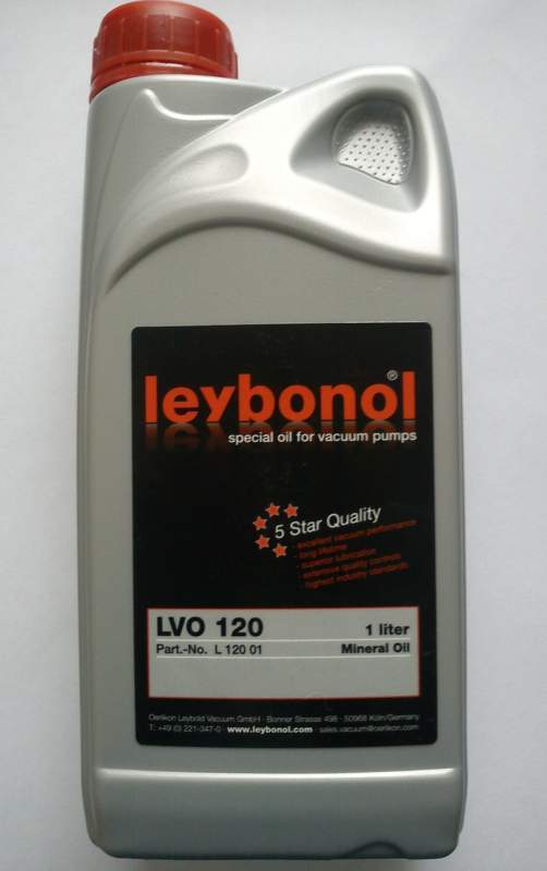 Масло LVO 120 для вакуумного насоса объём 1 литр