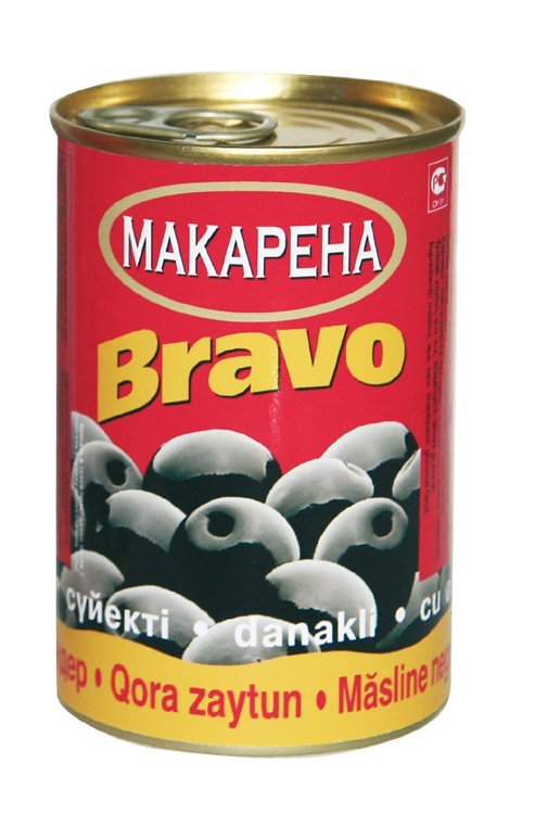Оливки черные с косточкой MAKARENA Bravo