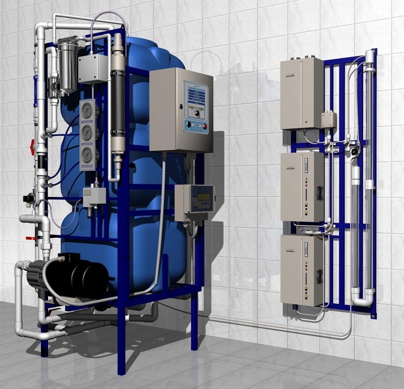 Станция озонирования. Озонаторное оборудование.