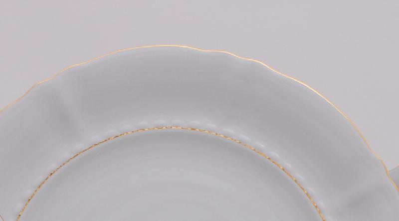 Блюдо круглое мелкое 32см, форма сабина, 1139, фарфор, leander (655170)