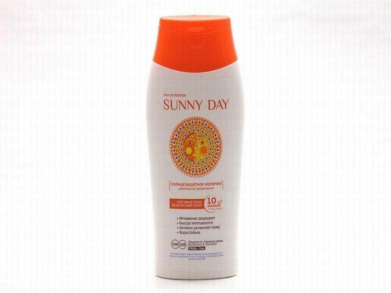 Sunny Day солнцезащитное молочко SPF 10/200мл (939007)