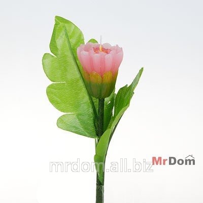 Свеча декор. цветок 25.6 см (749387)
