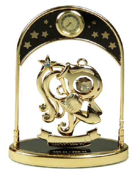 Фигурка декоративная с часами - знак зодиака 