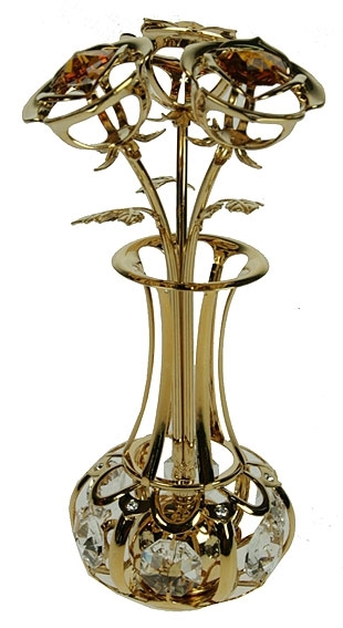 Фигурка декоративная ваза с букетом 7*13 см (744801)