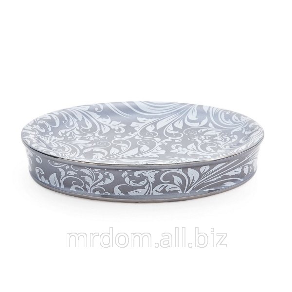 Мыльница Bedminster Scroll Flint Grey (895165)