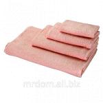 Полотенце махровое симпл цвет розовый (72)70х140 см (882133)