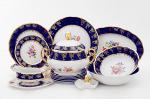 Сервиз столовый 25 предм., форма мэри энн, 0086, фарфор, leander (654351)