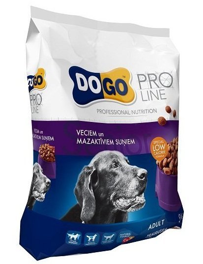 Сухой корм для собак DOGO «Сениор» старшего возраста, менее активных, с аллергией.