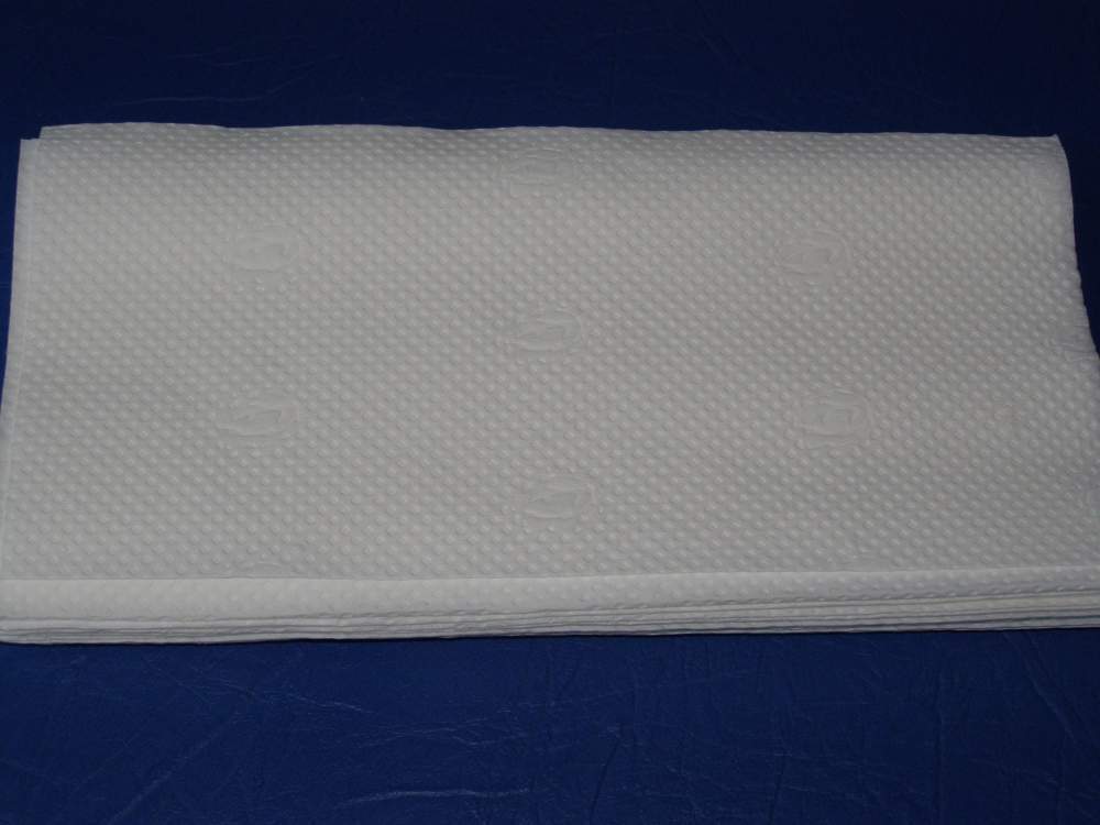 Производство бумажных полотенец для диспенсеров V-сложения и салфеток.