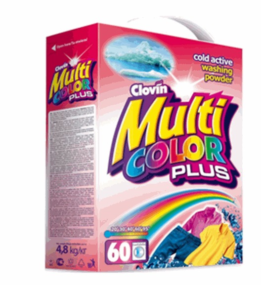 Бесфосфатный порошок для стирки MULTICOLOR PLUS