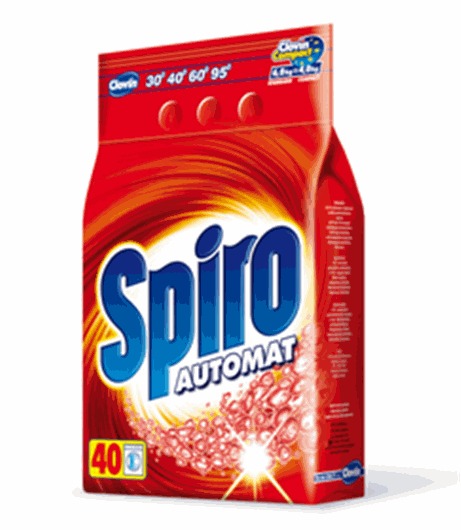 Бесфосфатный стиральный порошок стандарт-класса Spiro Automat 4 кг