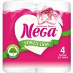 Туалетная бумага Nega Green line Standard