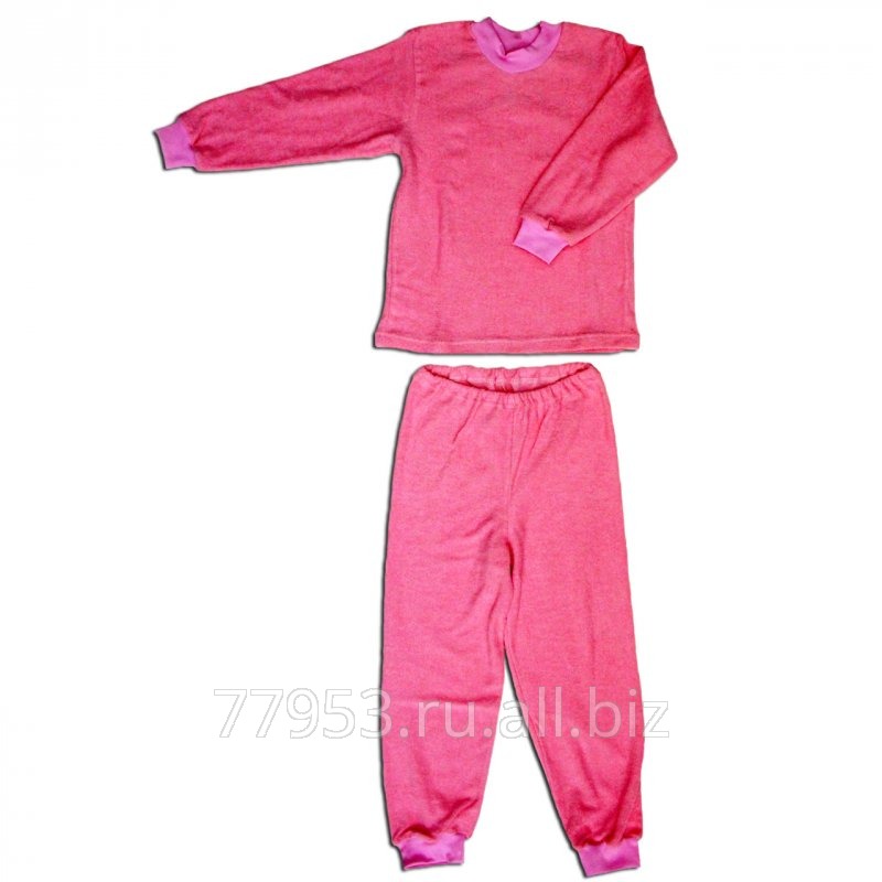 Пижама детская 3656-м махра, размер 60-116