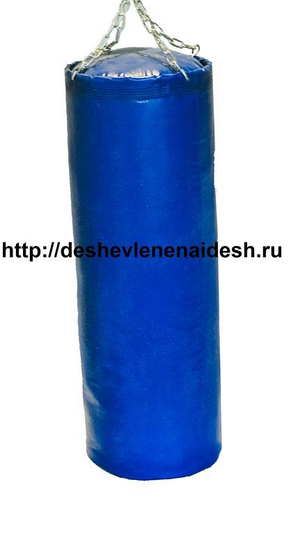 Боксёрский мешок из натуральной кожи (МБН22-4, диаметр 30см, h-85см, вес 30-35кг) 163