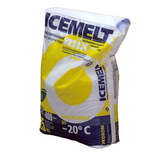 Антигололедный реагент (Айсмелт) Icemelt MIX в МКР