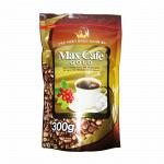 Натуральный растворимый сублимированный кофе Max Cafe Gold мягкий вкус мягкая упаковка 300 гр