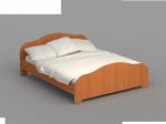 Кровать без ящиков 1600