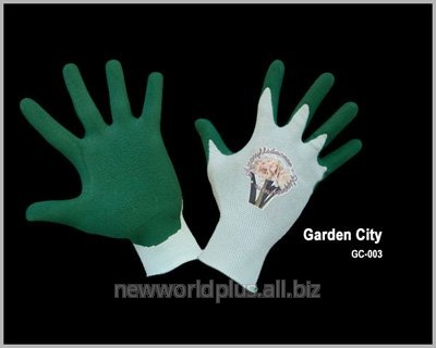 Перчатки садовые Garden Gloves Duraglove зеленые, размер M NW-GG