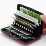 Футляр-кейс для пластиковых карт и визиток черный NW-PlCart-Black