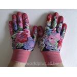 Перчатки для садовых работ Леди FairLady розовые, размер L NW-FL-P