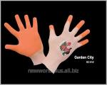 Перчатки садовые Garden Gloves Duraglove оранжевые, размер XL NW-GG