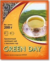 Китайский зеленый чай Green Day