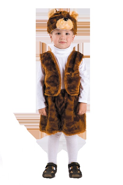 Детский карнавальный костюм Медведь бурый